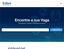 Tablet Screenshot of citania.com.br